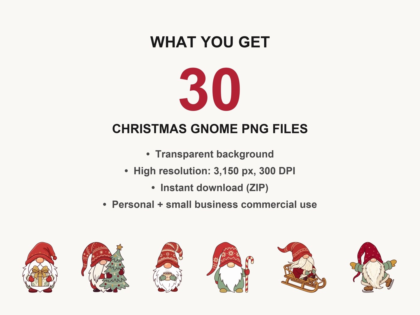 What's included: 30 PNGs, 300 DPI, transparent backgrounds